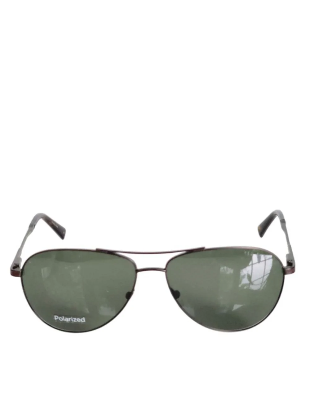 TED BAKER Men's NEW Aviator Polarized Sunglasses in Brown & Green TBM088 SLA